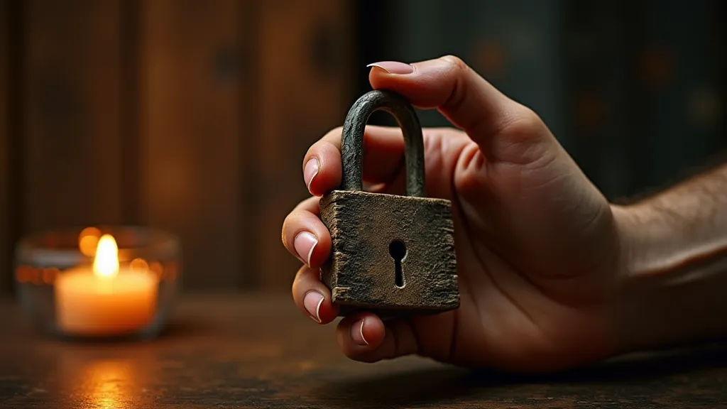 Ancient Egyptian pin tumbler lock