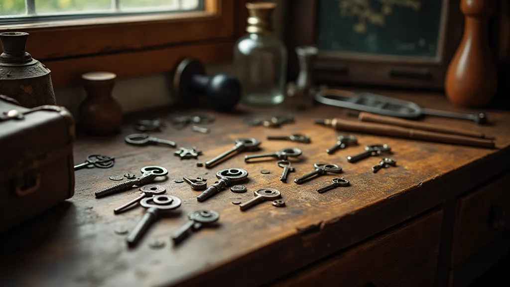 Antique Keys Workbench