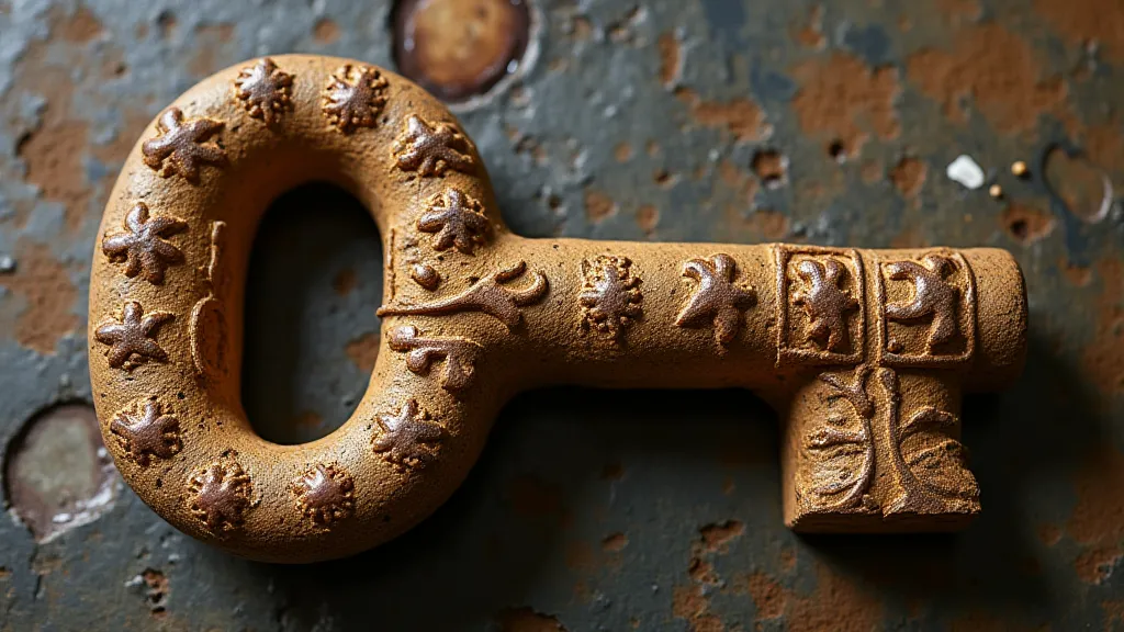 Ancient Egyptian bit key