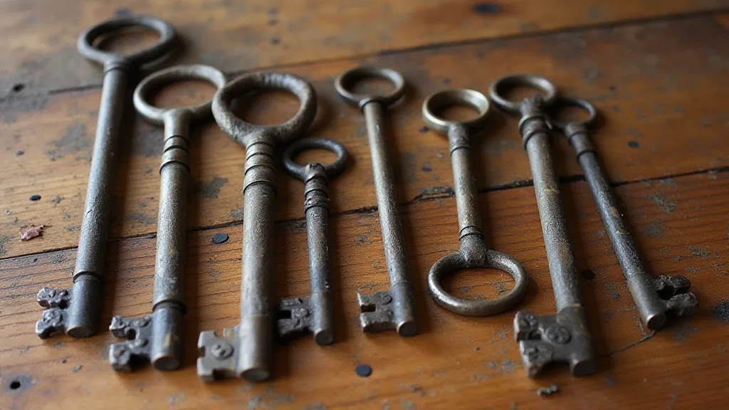 Selection of colonial-era keys